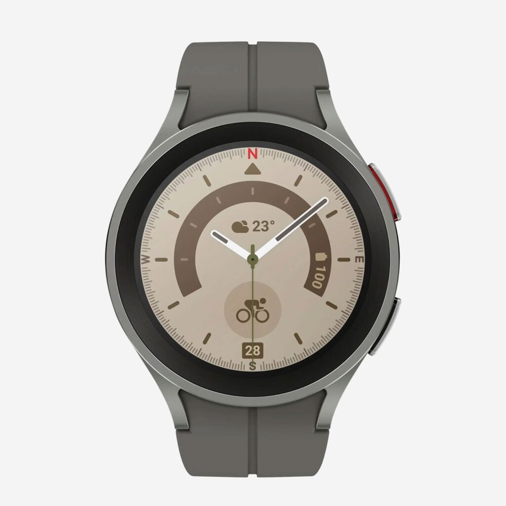 Samsung – Galaxy Watch5 Pro Titanium Smartwatch